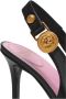 Balmain Eva slingbacks in kalfsleer Black Dames - Thumbnail 6