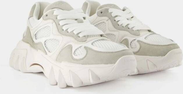 Balmain Futuristische B-East Sneakers Wit Dames