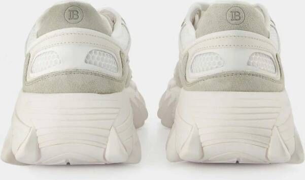 Balmain Futuristische B-East Sneakers Wit Dames
