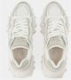 Balmain B-East trainer van leer suède en mesh. White Dames - Thumbnail 10