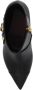 Balmain Zwarte Enkellaarzen met Leeuwenmunt Hardware Black Dames - Thumbnail 14