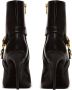 Balmain Zwarte Enkellaarzen met Leeuwenmunt Hardware Black Dames - Thumbnail 4