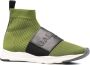 Balmain Groene Elegante Gesloten Platte Sneakers Green Heren - Thumbnail 2