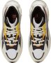Balmain Hardloop-Roe leer en nylon sneakers Multicolor Heren - Thumbnail 5