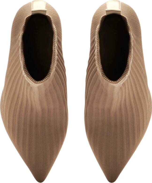 Balmain Heeled Boots Beige Dames