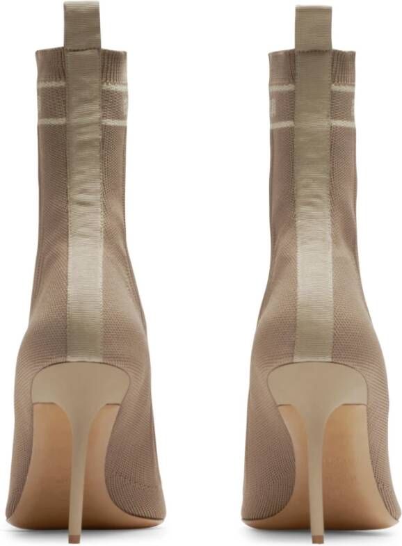 Balmain Heeled Boots Beige Dames