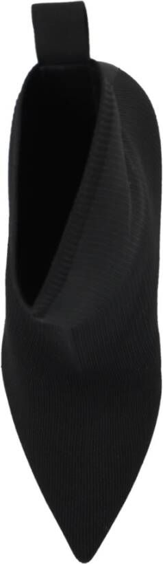 Balmain Moneta gebreide enkellaarzen Zwart - Foto 9