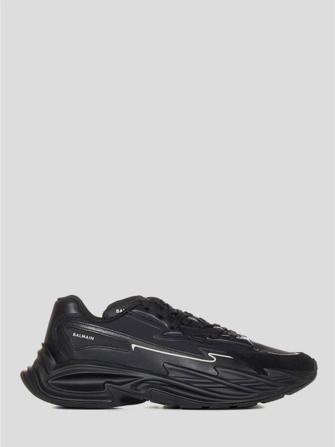 Balmain Heren Sneaker Schoenen Black Heren
