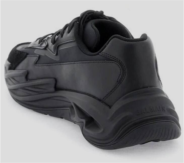 Balmain Heren Sneaker Schoenen Black Heren