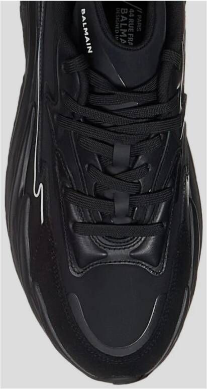 Balmain Heren Sneaker Schoenen Black Heren