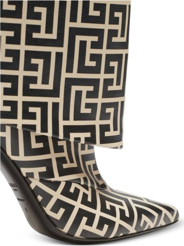 Balmain High Boots Zwart Dames