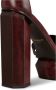Balmain Sandalen met plateauzool Rood - Thumbnail 5
