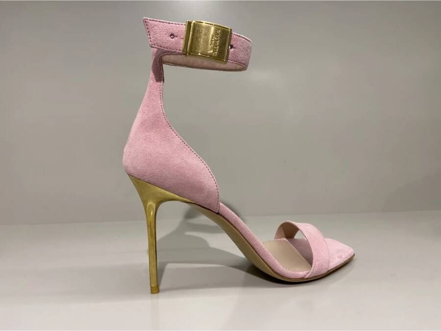 Balmain Verhoog je stijl met hoge hak sandalen Roze Dames