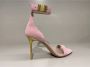 Balmain Verhoog je stijl met hoge hak sandalen Roze Dames - Thumbnail 2