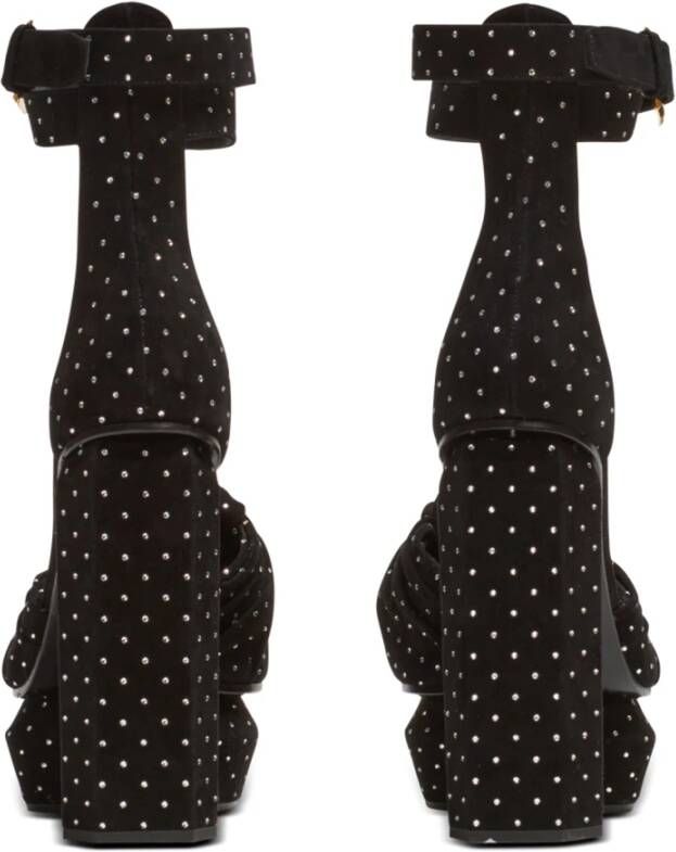 Balmain Ava sandalen verfraaid met kristal Zwart - Foto 3