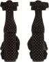 Balmain Ava sandalen verfraaid met kristal Zwart - Thumbnail 3