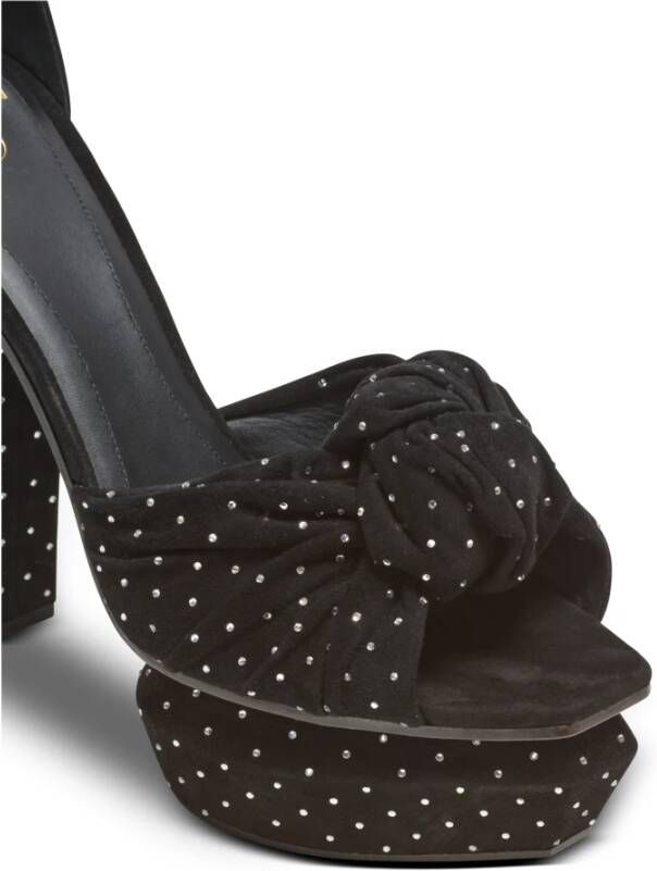 Balmain Ava sandalen verfraaid met kristal Zwart - Foto 4