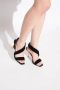 Balmain Suede Moneta sandalen Black Dames - Thumbnail 5