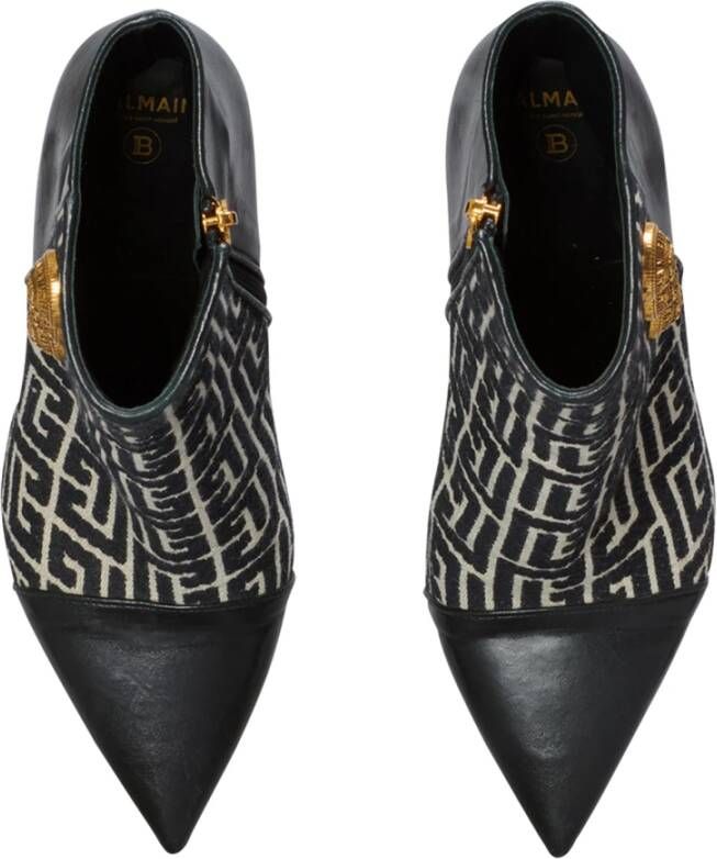 Balmain Roni enkellaarzen Zwart - Foto 3