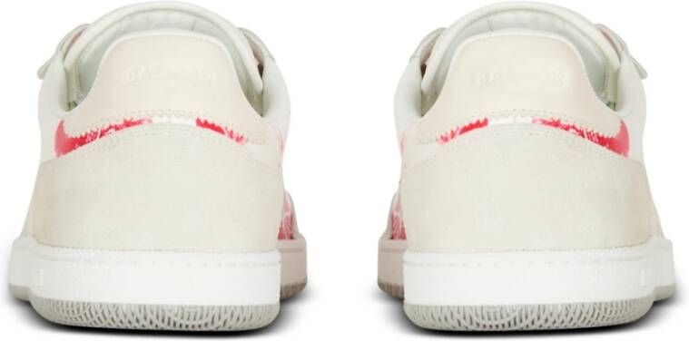 Balmain Kalfsleren Zwaan trainers White Heren