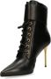 Balmain Uria enkellaarzen met veters Zwart - Thumbnail 2