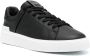 Balmain Court Leren Sneakers Elegant Modern Ontwerp Black Dames - Thumbnail 2