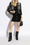 Balmain Leren enkellaarzen met hak Black Dames - Thumbnail 10