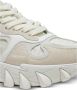 Balmain Witte Suède Kalfsleer Monogram Sneakers White Heren - Thumbnail 11