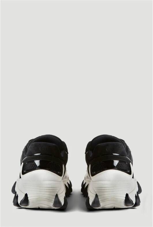 Balmain B-East trainers in leer suède en mesh Black Heren - Foto 14