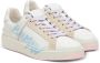 Balmain B-Court leather trainers White Dames - Thumbnail 2