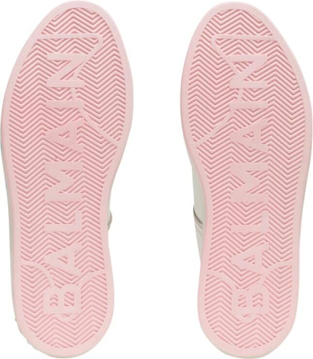 Balmain Leren sneakers Wit Dames