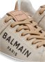 Balmain logo print canvas B-Court sneakers Beige Dames - Thumbnail 5