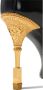 Balmain Goudkleurige Leren Sandalen Black Dames - Thumbnail 10