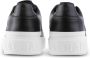 Balmain Noir Blanc Court Sneaker Black Dames - Thumbnail 2