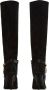 Balmain Nonchalante suède Eva-laarzen met hak Black Dames - Thumbnail 10