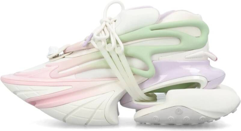 Balmain Pastel Unicorn Low-Top Sneakers Multicolor Dames