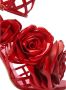 Balmain Patentleren Eden sandalen met openwerk rooster en bloemen Red Dames - Thumbnail 9
