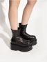 Balmain Leren platform laarzen Black Dames - Thumbnail 4