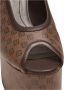 Balmain Platform Cam Sandalen Brown Dames - Thumbnail 6