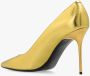 Balmain Ruby stiletto's van gelamineerd leer Yellow Dames - Thumbnail 9