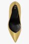 Balmain Ruby stiletto's van gelamineerd leer Yellow Dames - Thumbnail 10