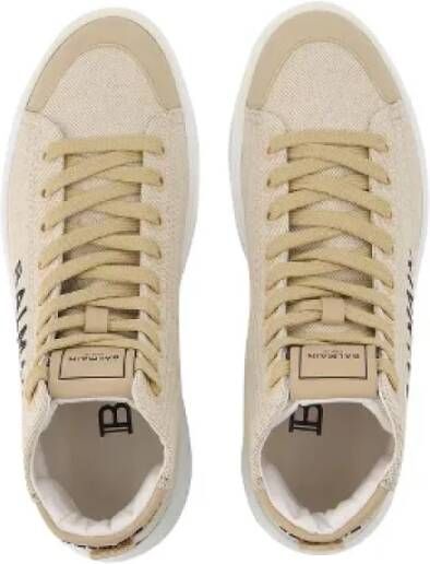 Balmain Pre-owned Canvas sneakers White Dames