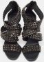 Balmain Pre-owned Fabric sandals Black Dames - Thumbnail 3