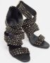 Balmain Pre-owned Fabric sandals Black Dames - Thumbnail 4