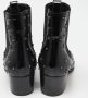 Balmain Pre-owned Leather boots Black Dames - Thumbnail 5