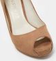 Balmain Pre-owned Leather heels Brown Dames - Thumbnail 7