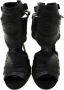 Balmain Pre-owned Leather sandals Black Dames - Thumbnail 2