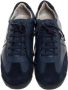 Balmain Pre-owned Leather sneakers Blue Dames - Thumbnail 2