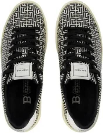 Balmain Pre-owned Leather sneakers Multicolor Heren