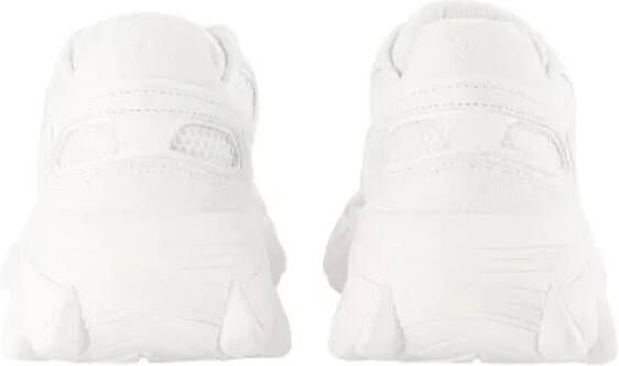 Balmain Pre-owned Leather sneakers White Dames